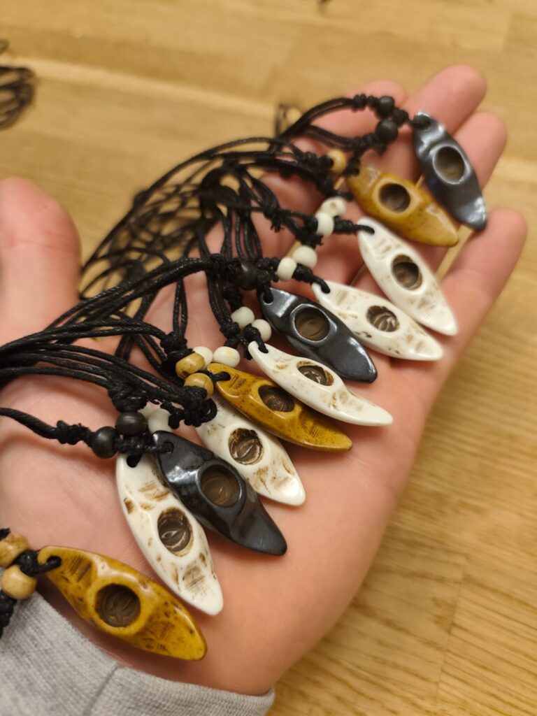 All small kayak necklaces