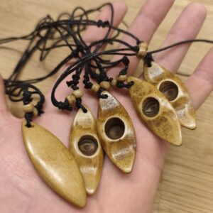 Brown Kayak Necklace